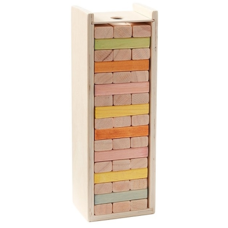 JENGA drewniana gra zręcznościowa 51 el.