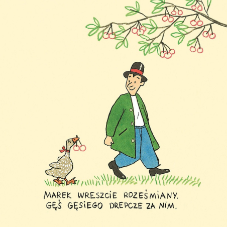 MAREK Z ULICY CZEREŚNIOWEJ książeczka Susanne Berner Rotraut