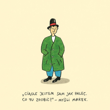 MAREK Z ULICY CZEREŚNIOWEJ książeczka Susanne Berner Rotraut