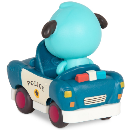 MIĘKKIE AUTKO SENSORYCZNE radiowóz z pieskiem Woofer & Officer Lawly