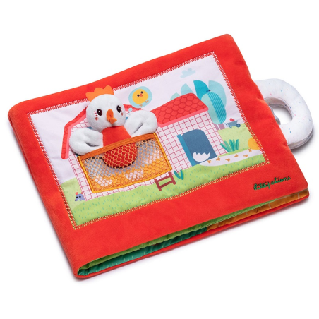 KOKOSZKA PAULETTE książeczka z mini-przytulankami wielofunkcyjna