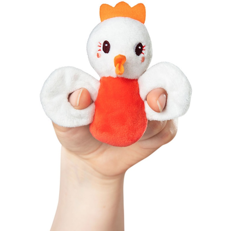 KOKOSZKA PAULETTE książeczka z mini-przytulankami wielofunkcyjna