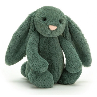 KRÓLICZEK zielona przytulanka Bashful Bunny 31 cm