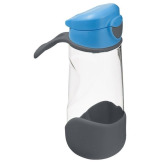 SZARA sportowa tritanowa butelka z ustnikiem Blue Slate