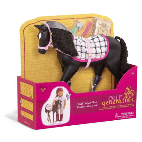 KARY źrebak koń 30 cm dla lalki