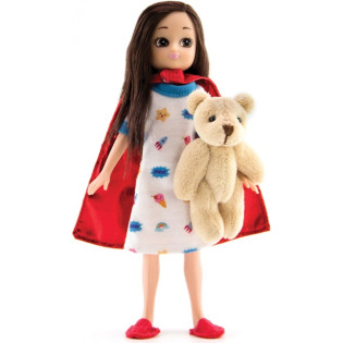 SUPER BOHATERKA lalka pacjentka Super Hero 18 cm