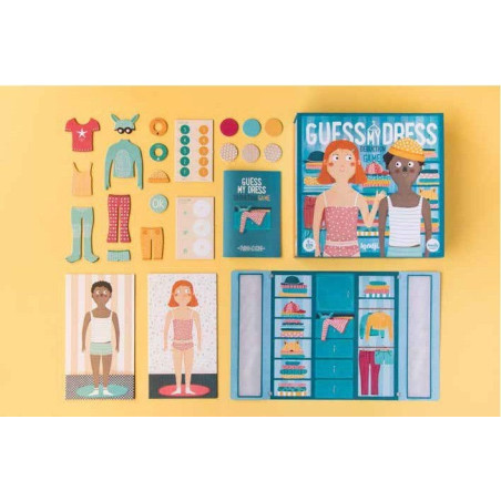 GUESS MY DRESS gra edukacyjna ubieranka