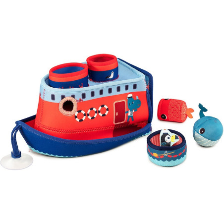 NOSOROŻEC MARIUS miękki parostatek do kąpieli z 3 akcesoriami