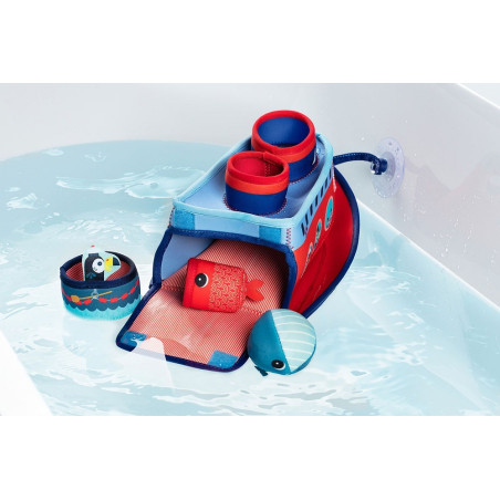 NOSOROŻEC MARIUS miękki parostatek do kąpieli z 3 akcesoriami