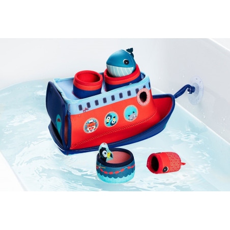 NOSOROŻEC MARIUS miękki parostatek do kąpieli z 3 akcesoriami