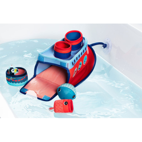 NOSOROŻEC MARIUS miękki parostatek do kąpieli z 3 akcesoriami