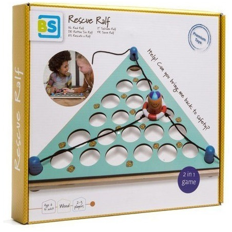URATUJ RALFA drewniana gra zręcznościowa