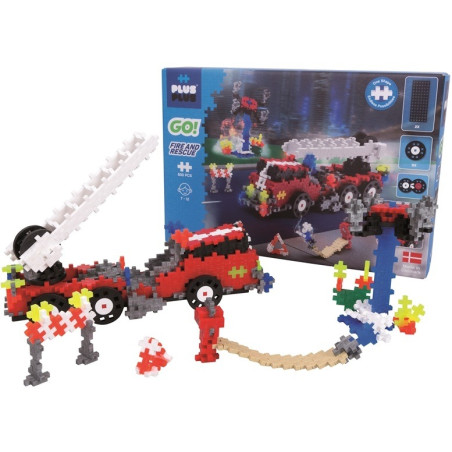 WÓZ STRAŻACKI klocki konstrukcyjne Mini Mix 500 szt.