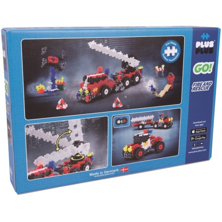 WÓZ STRAŻACKI klocki konstrukcyjne Mini Mix 500 szt.