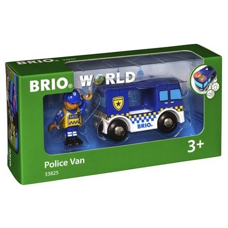 WÓZ POLICYJNY z dźwiękiem i światełkiem