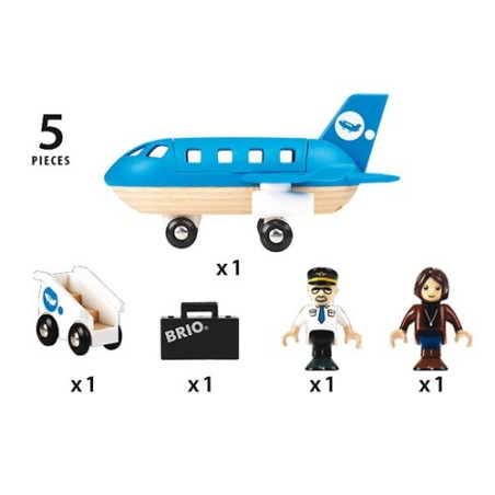 DREWNIANY SAMOLOT pasażerski World