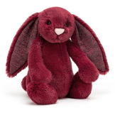 KRÓLICZEK przytulanka z błyszczącymi uszami Sparkly Cassis Bunny 31 cm