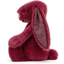 KRÓLICZEK przytulanka z błyszczącymi uszami Sparkly Cassis Bunny 31 cm