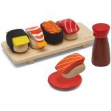 DREWNIANY ZESTAW sushi zabawa w gotowanie
