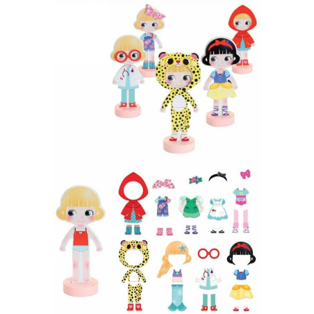 MIA ubieranka drewniana magnetyczna