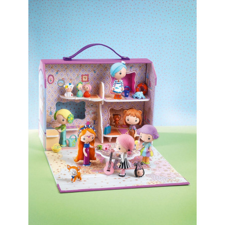 BLUCHKA & INDIE domek walizka w kształcie kampera Tinyly