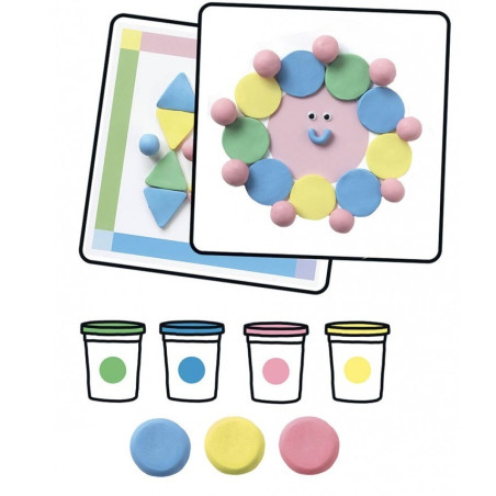 PASTELOWA MODELINA zestaw kreatywny