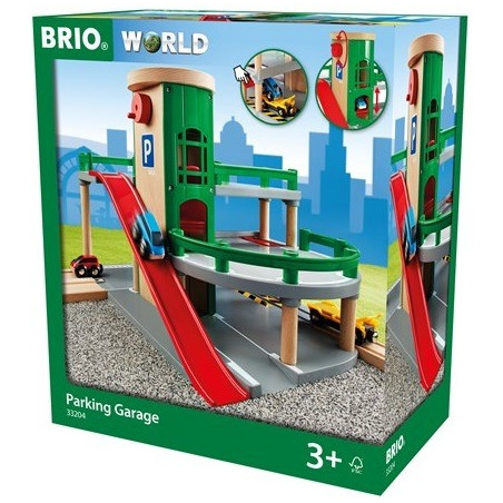 DREWNIANY PARKING trzypoziomowy World