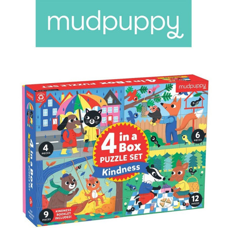 ŻYCZLIWOŚĆ tekturowe puzzle progresywne