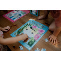 ALICJA W KRAINIE WĄSÓW tekturowe puzzle Kotopowieści 100 el.