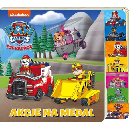 AKCJE NA MEDAL PSI PATROL książka