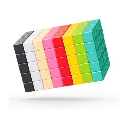 MINI DINOS klocki magnetyczne 80 szt. Story Series