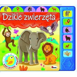 DZIKIE ZWIERZĘTA odkrywam dźwięki książka