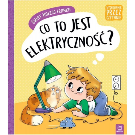 CO TO JEST ELEKTRYCZNOŚĆ? Świat małego Franka książeczka Agata Giełczyńska-Jonik