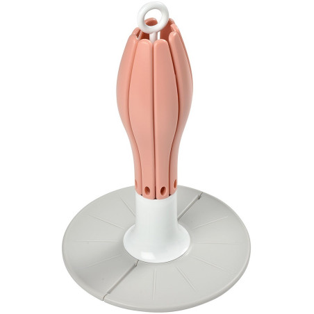 KWIAT składana suszarka do butelek i akcesoriów pink