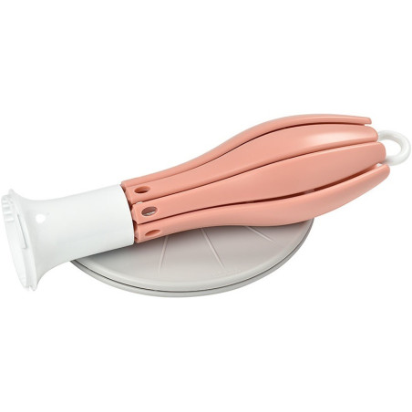 KWIAT składana suszarka do butelek i akcesoriów pink