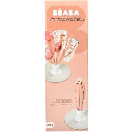 KWIAT składana suszarka do butelek i akcesoriów pink