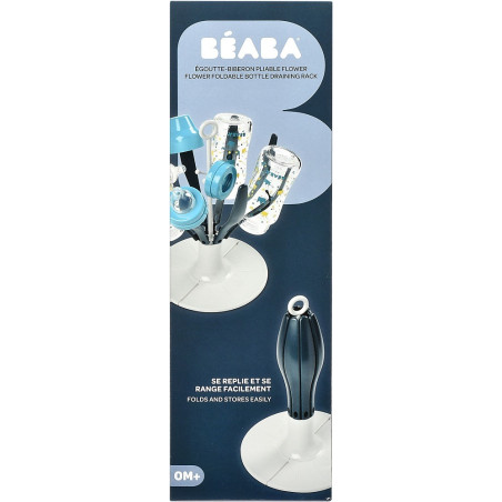 KWIAT składana suszarka do butelek i akcesoriów blue