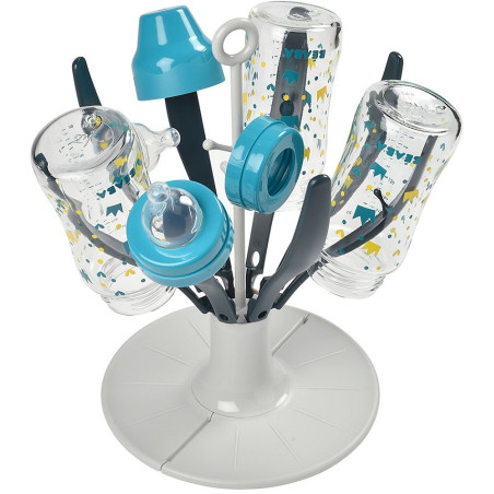 KWIAT składana suszarka do butelek i akcesoriów blue