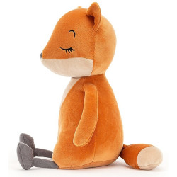 ŚPIĄCY LISEK pomarańczowa przytulanka 36 cm Sleepee Fox