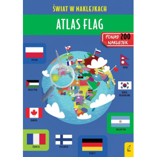 ATLAS FLAG książeczka z naklejkami