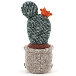 KAKTUS materiałowa roślinka w doniczce Silly Succulent 19 cm