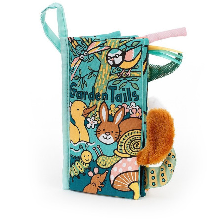 OGRÓD materiałowa książeczka aktywizująca