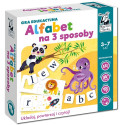 ALFABET NA 3 SPOSOBY gra edukacyjna