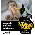 KRÓWKA materiałowa książeczka do łóżeczka