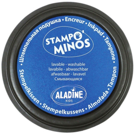 NIEBIESKI tusz do stempelków