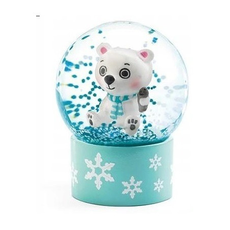 MIŚ POLARNY mini kula śnieżna