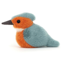 PTASZEK przytulanka Birdling Kingfisher 10 cm