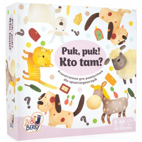 PUK, PUK! KTO TAM? gra pamięciowa
