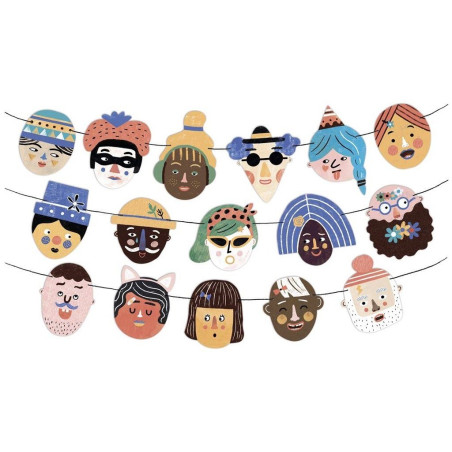 GIRLANDY zestaw kreatywny Make New Friends