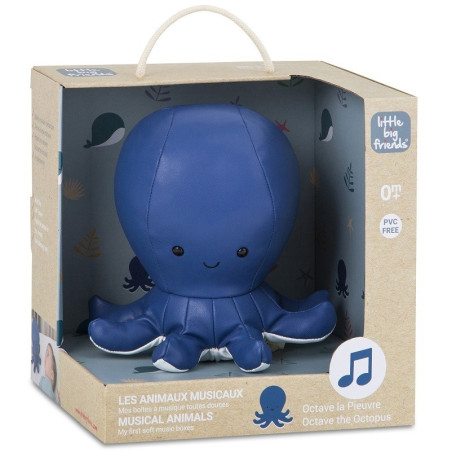 OŚMIORNICA OCTAVE przytulanka i pozytywka